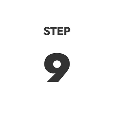 STEP 9